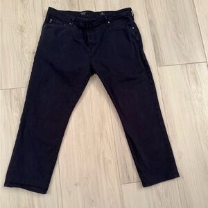 Men’s AG Black Jeans Slim Straight cut 40x32